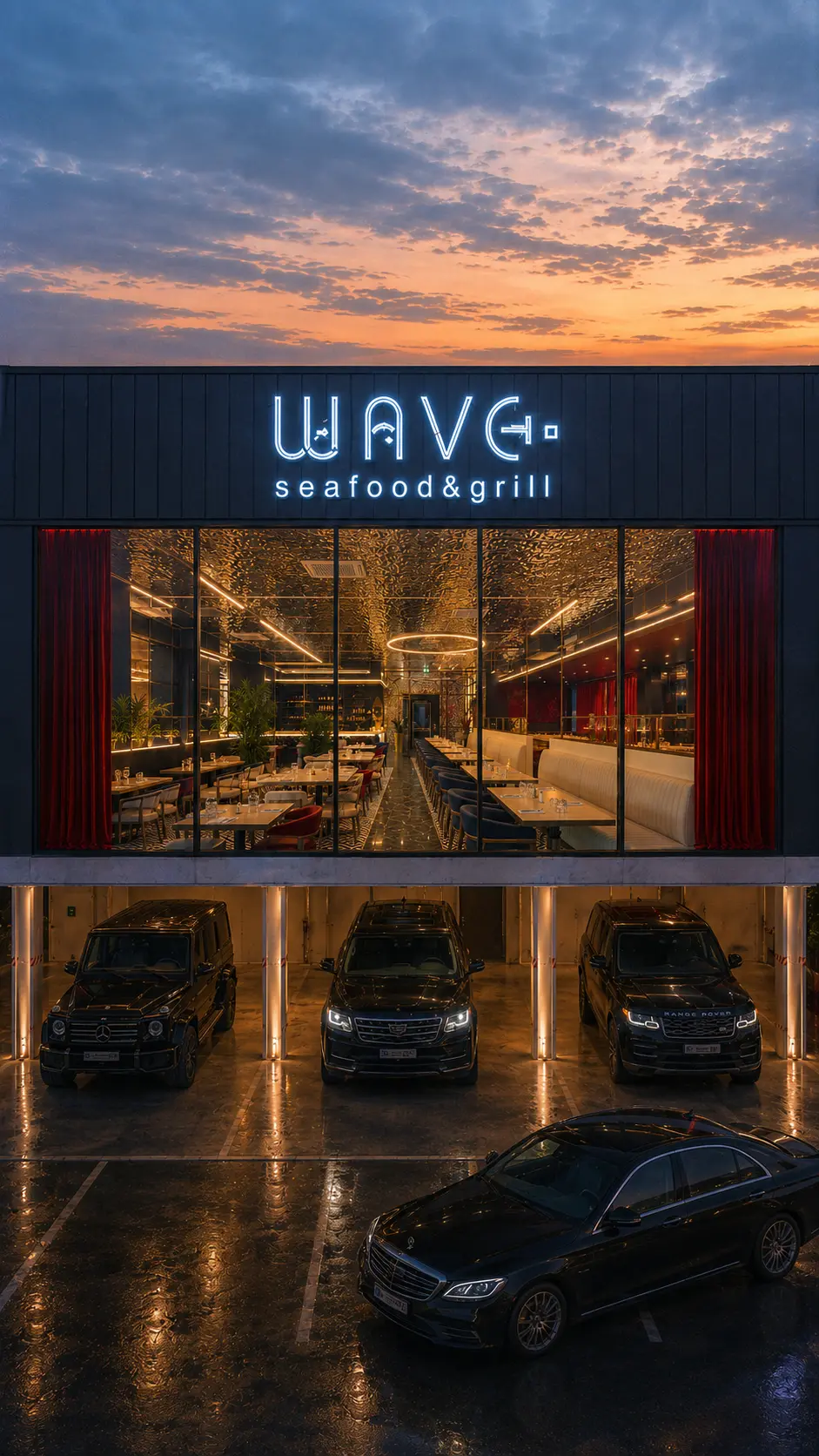 Façade du restaurant